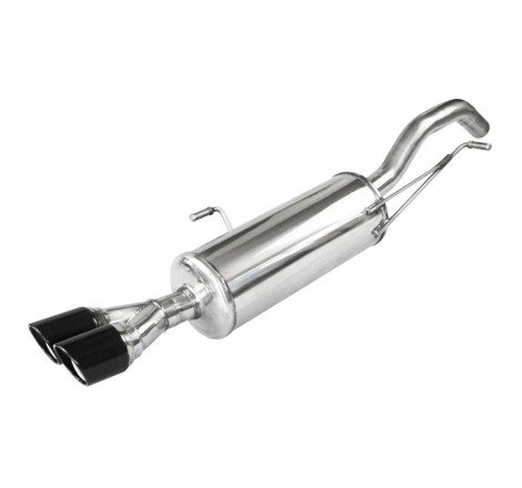 Silencieux d'échappement arrière INOXCAR Black Edition pour Peugeot RCZ 1.6 THP (homologué CE)