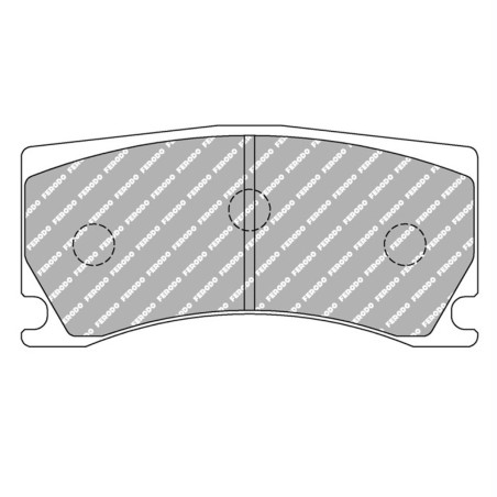 Plaquettes frein avant FERODO DS2500 FRP3135H pour Peugeot 308 II GTi / RCZ THP / RCZ R 270ch (étriers ALCON)