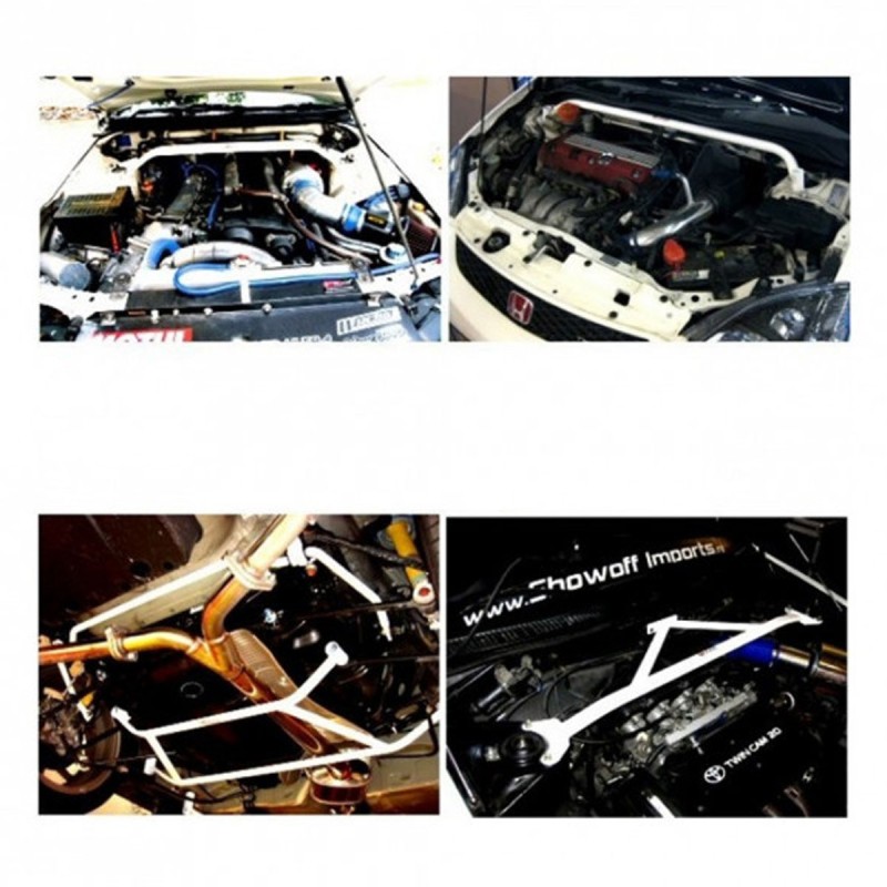 Barre anti-rapprochement inférieure arrière ULTRA RACING pour Peugeot 308 II GTi / RCZ THP