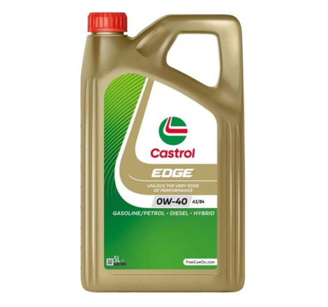 Huile moteur Castrol Edge FST 0W40 (5 litres)