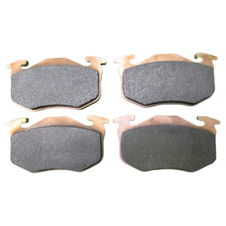 Plaquettes de frein arrière Carbone Lorraine 4034 RC5+/RC6 pour Citroën Xsara VTS / Saxo VTS / ZX Volcane