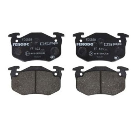 Plaquettes de frein arrière Ferodo DS Performance FDS558 pour Citroën Xsara VTS / Saxo VTS (étrier BENDIX)