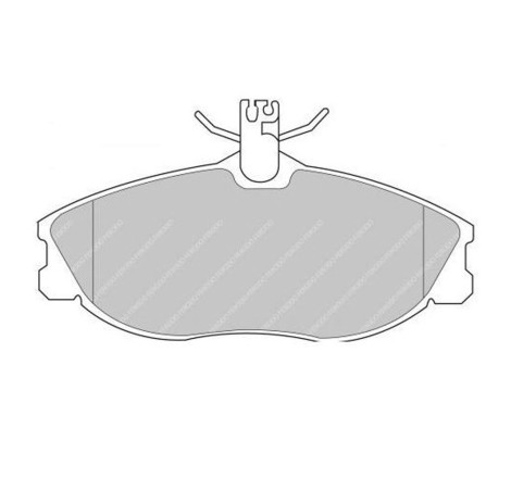 Plaquettes de frein avant FERODO DS2500 FCP1063H pour Citroën Xsara VTS / Peugeot 406 Coupé / 306 S16