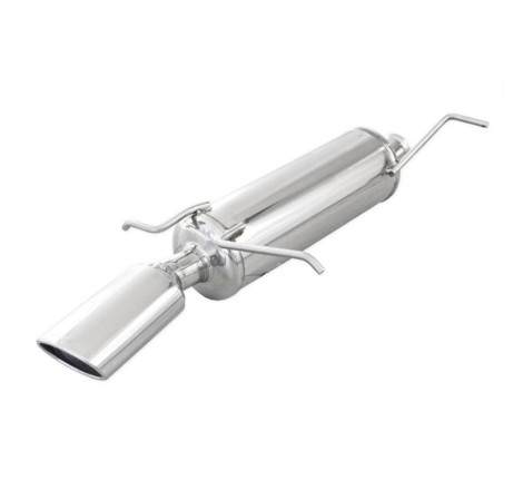 Silencieux / Terminal d'échappement 120x80mm INOXCAR pour Citroën Xsara VTS 2.0 16V (homologué CE)