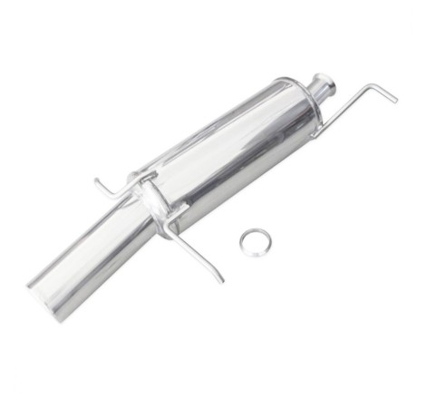 Silencieux / Terminal d'échappement 1x102mm INOXCAR pour Citroën Xsara VTS 2.0 16V (homologué CE)