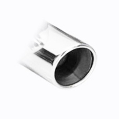 Silencieux / Terminal d'échappement 1x80mm INOXCAR pour Citroën Xsara VTS 2.0 16V (homologué CE)