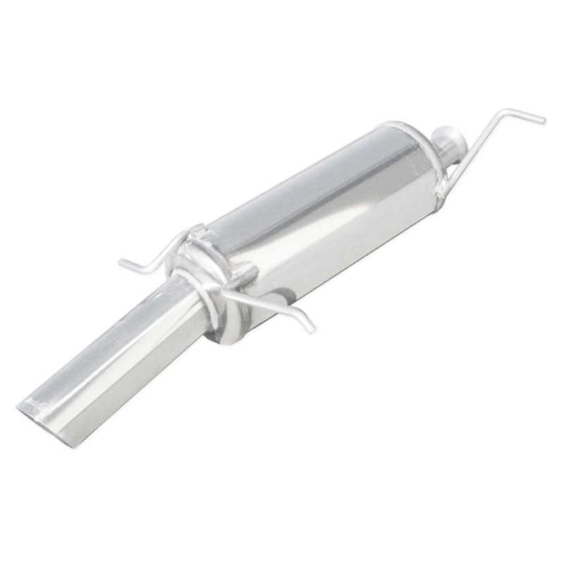 Silencieux / Terminal d'échappement 1x90mm INOXCAR pour Citroën Xsara VTS 2.0 16V (homologué CE)