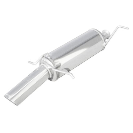 Silencieux / Terminal d'échappement 1x90mm INOXCAR pour Citroën Xsara VTS 2.0 16V (homologué CE)