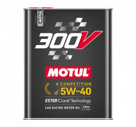Huile moteur MOTUL 300V 5W40 Power (2 litres)