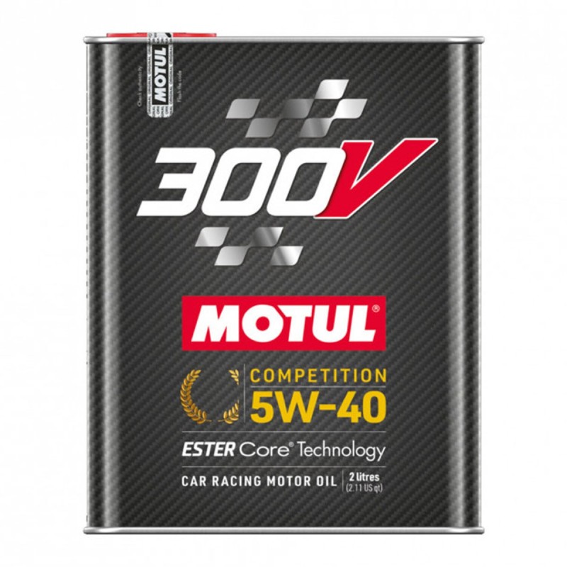 Huile moteur MOTUL 300V 5W40 Power (2 litres)