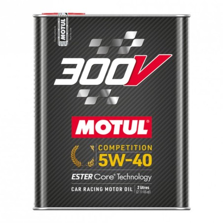 Huile moteur MOTUL 300V 5W40 Power (2 litres)
