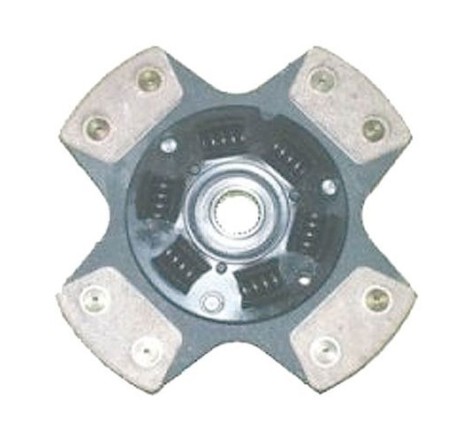 Disque d'embrayage BRATEX (4 patins métal fritté amorti 6 ressorts) Renault Super 5 GT Turbo / Clio I 16S / Williams