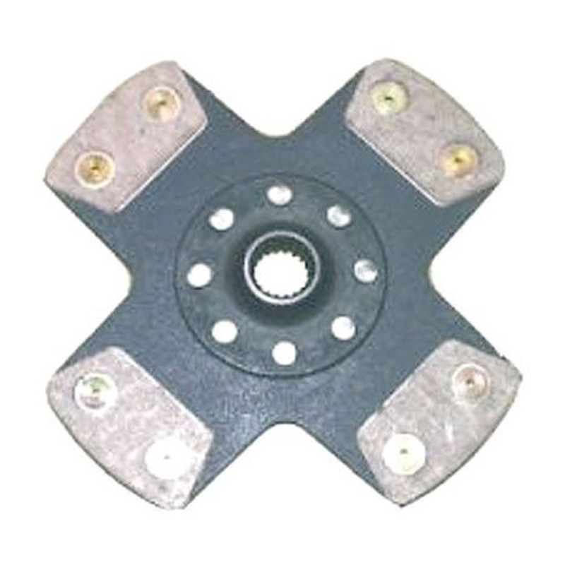 Disque d'embrayage BRATEX (4 patins métal fritté rigide) Renault Super 5 GT Turbo / Clio I RSI / Williams