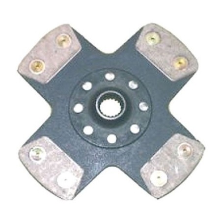 Disque d'embrayage BRATEX (4 patins métal fritté rigide) Renault Super 5 GT Turbo / Clio I RSI / Williams