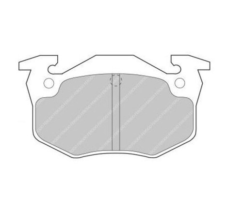 Plaquettes frein arrière FERODO DS2500 FCP558H Renault Clio I 16V Williams RSI / Super 5 Turbo GT / Megane I IDE (étrier BENDIX)