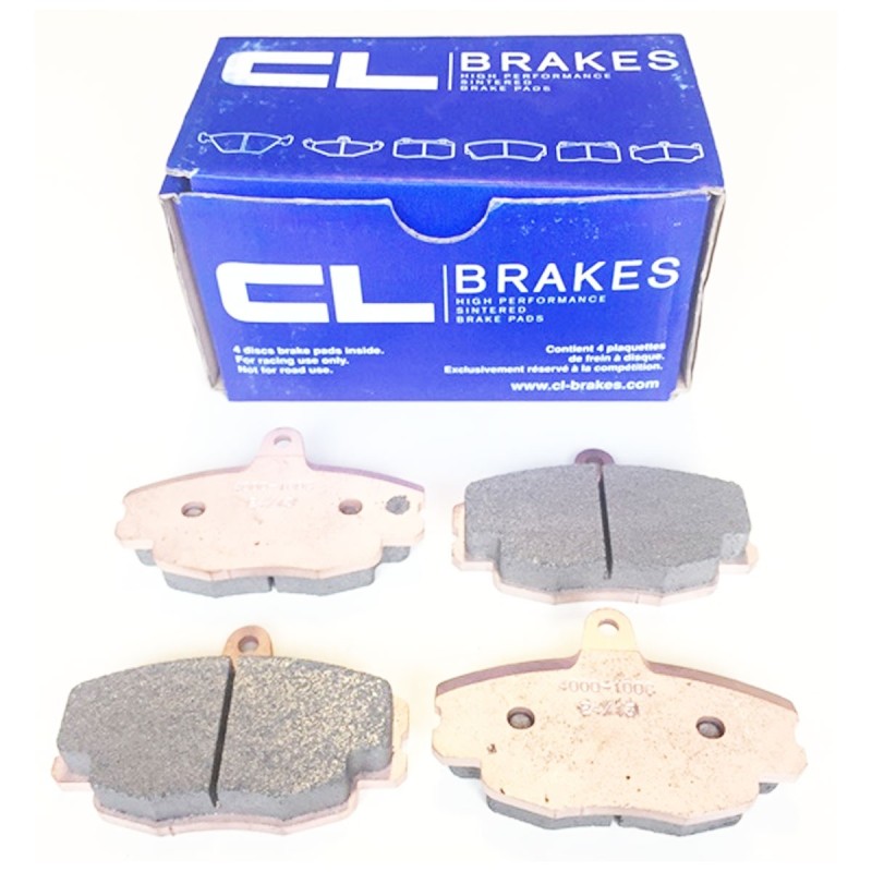 Plaquettes de frein avant Carbone Lorraine 4000 RC5+/RC6/RC6E pour Renault Clio I 16V / RSI / Williams / Clio II 16V
