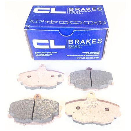 Plaquettes de frein avant Carbone Lorraine 4000 RC5+/RC6/RC6E pour Renault Clio I 16V / RSI / Williams / Clio II 16V