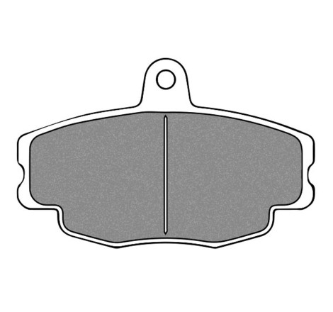 Plaquettes de frein avant Carbone Lorraine 4000 RC5+/RC6/RC6E pour Renault Clio I 16V / RSI / Williams / Clio II 16V