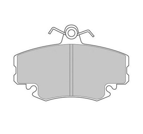 Plaquettes de frein avant Ferodo DS Performance FDS845 pour Renault Clio I 16V / RSi / Williams / Clio 2 16V