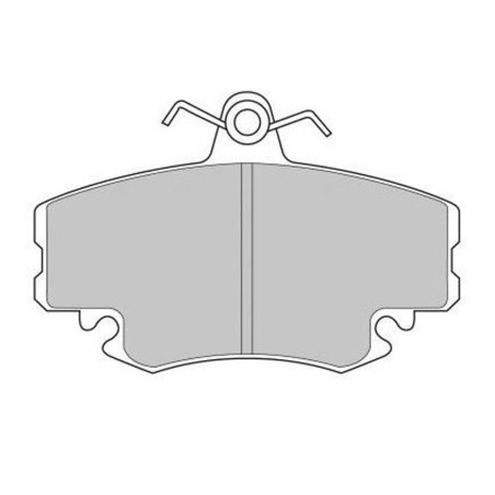 Plaquettes de frein avant Ferodo DS Performance FDS845 pour Renault Clio I 16V / RSi / Williams / Clio 2 16V