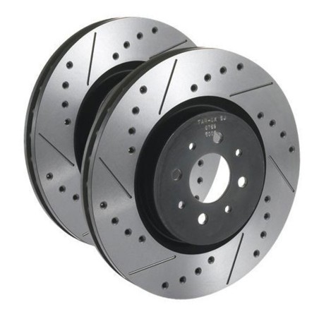 Disques de frein arrière TAROX Sport Japan pour Renault Clio I 16V / 16S / RSi / Williams / Clio 2 RS / V6 / 16V