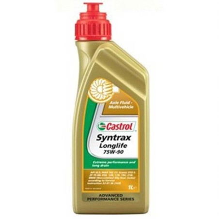 Lubrifiant pour pont Castrol Syntrax LongLife 75W90 (1 litre)