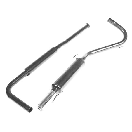 Ligne d'échappement Groupe N GT2i pour Renault Clio I 16S / Williams (décatalysée)