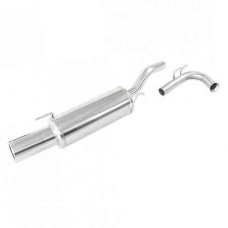 Silencieux arrière d'échappement 1x102mm INOXCAR pour Renault Clio I 16S / Williams
