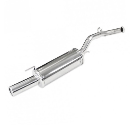 Silencieux arrière d'échappement 1x80mm INOXCAR pour Renault Clio I 16S / Williams