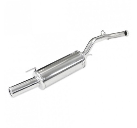 Silencieux arrière d'échappement 1x80mm INOXCAR pour Renault Clio I Williams