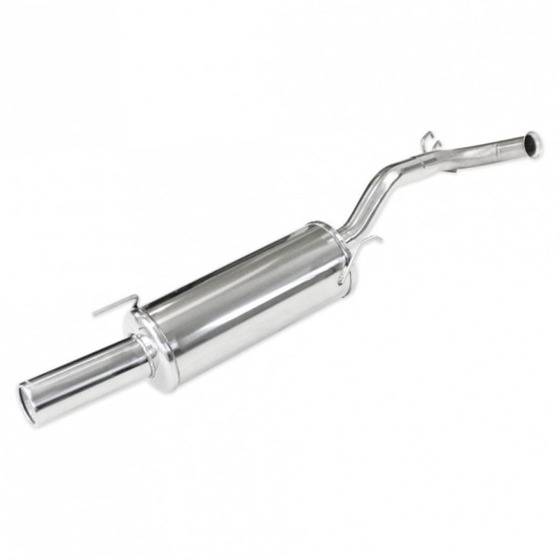 Silencieux arrière d'échappement 1x80mm INOXCAR pour Renault Clio I Williams