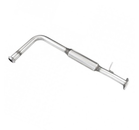 Tube central / intermédiaire d'échappement avec silencieux INOXCAR pour Renault Clio I 16V / Williams