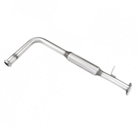 Tube central / intermédiaire d'échappement avec silencieux INOXCAR pour Renault Clio I 16V / Williams