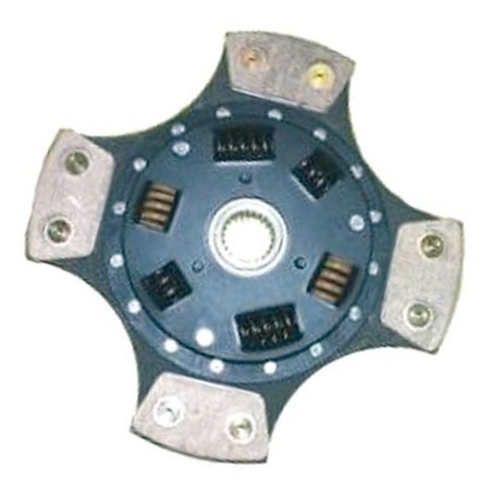 Disque d'embrayage BRATEX (4 patins métal fritté amorti 6 ressorts) Renault Clio 2 RS / Megane I IDE 2.0 16V