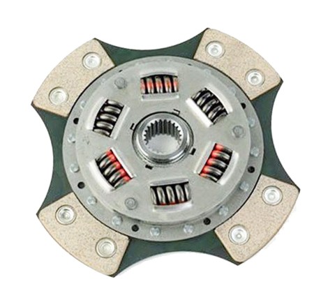 Disque d'embrayage HELIX (métal fritté amorti) Renault Clio 2 RS / Clio 3 RS (diamètre 215mm)