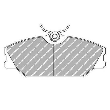 Plaquettes frein avant FERODO DS2500 FCP406H Renault Clio 2 RS 2.0 16V / Spider (étriers LUCAS/TRW)