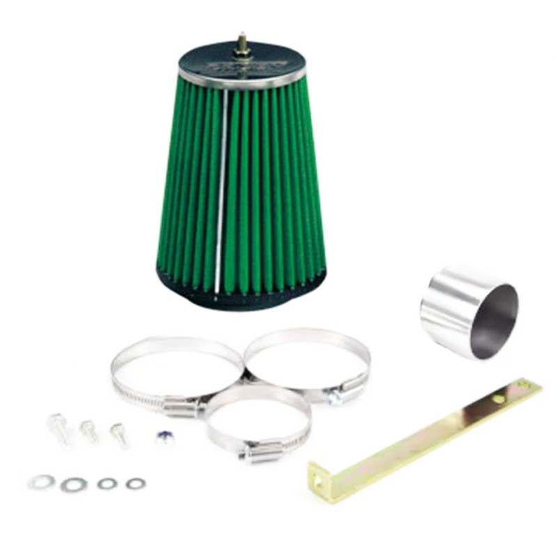 Kit d'admission directe GREEN FILTER pour Renault Clio 2 RS