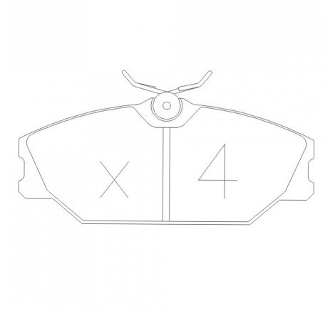 Plaquettes de frein avant GT2i Race pour Renault Clio 2 RS 2.0 16V / Megane I IDE 2.0 16V (étriers GIRLING)