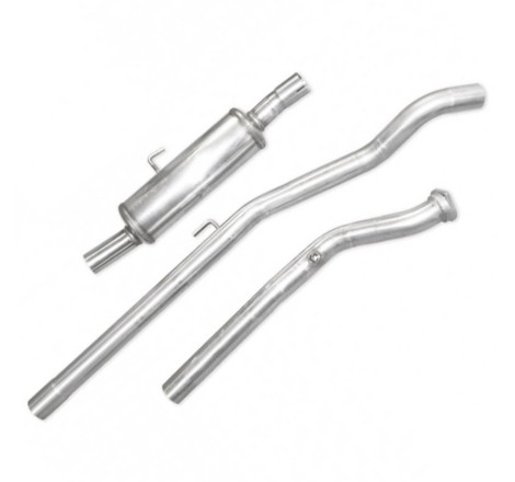 Ligne d'échappement Groupe N INOXCAR pour Renault Clio 2 RS 2.0 16V 172ch (2000-2001)