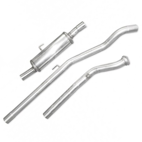 Ligne d'échappement Groupe N INOXCAR pour Renault Clio 2 RS 2.0 16V 172ch (2000-2001)