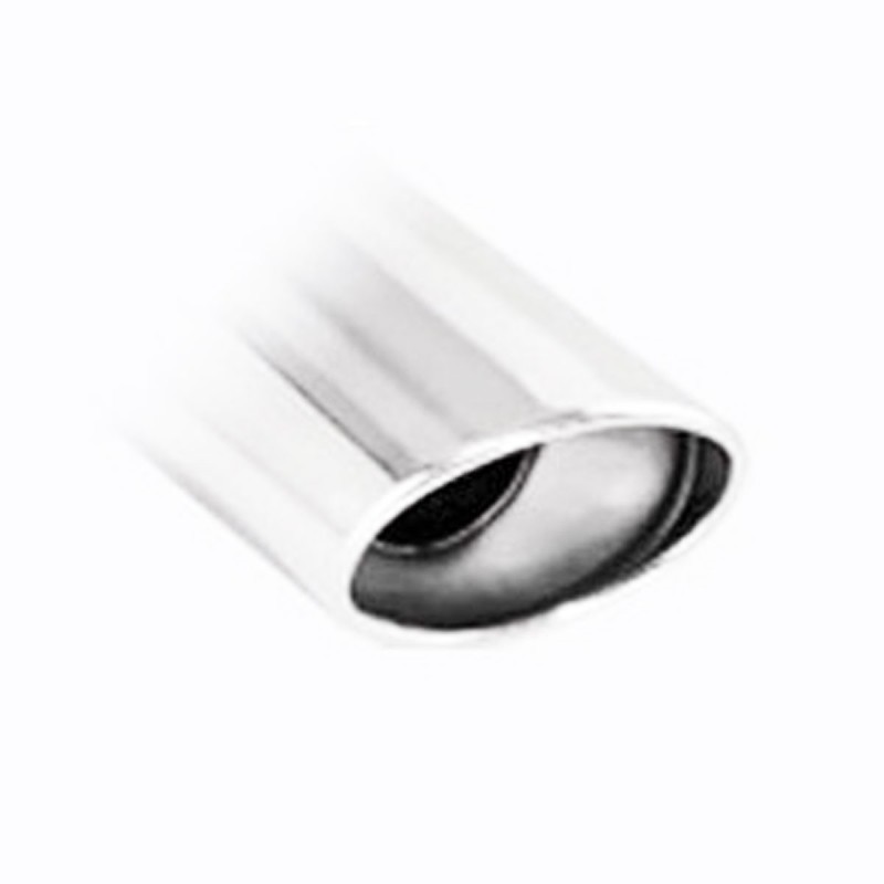 Silencieux / Terminal d'échappement 120x80mm INOXCAR pour Renault Clio 2 RS 2.0 16V (Phase 1 172ch / 2000-2001)