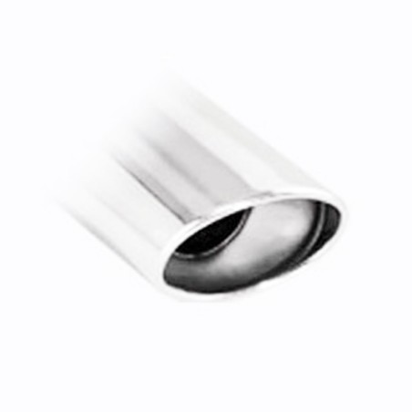 Silencieux / Terminal d'échappement 120x80mm INOXCAR pour Renault Clio 2 RS 2.0 16V (Phase 1 172ch / 2000-2001)