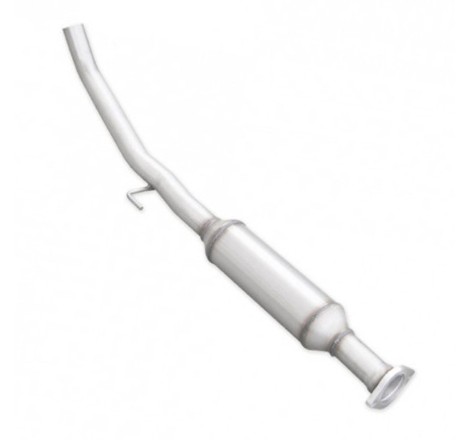 Intermédiaire d'échappement avec silencieux INOXCAR pour Renault Clio 2 RS 2.0 16V (Phase 2 172ch / 2002-2003)