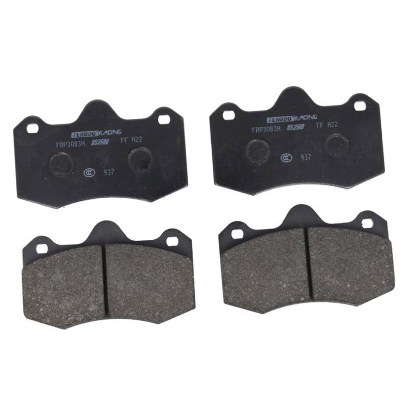 Plaquettes de frein avant FERODO DS2500 FRP3083H pour Renault Clio 2 RS V6 3.0 226/255cv (étriers AP Racing)
