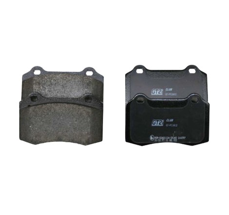 Plaquettes de frein avant GT2i Club pour Citroën DS3 Racing / THP / Peugeot 208 GTi / Renault Clio 2 RS V6 (étriers BREMBO)