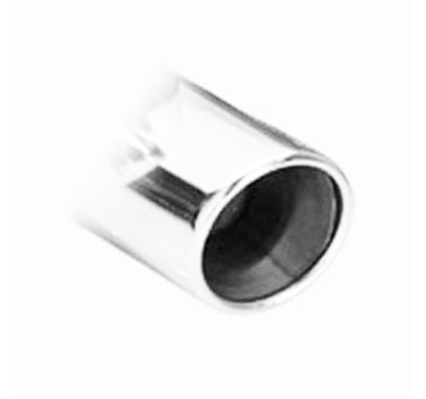 Silencieux / Terminal d'échappement 1x76mm Droite et Gauche INOXCAR pour Renault Clio 2 RS V6 3.0
