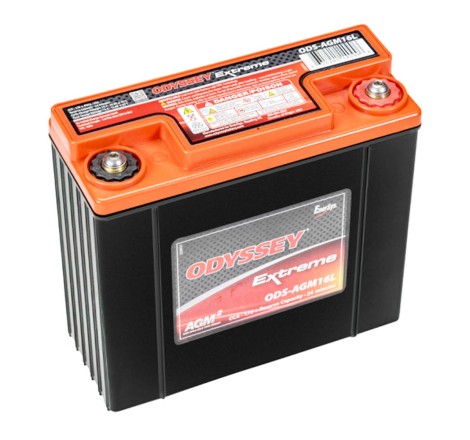 Batterie Compétition AGM Odyssey Extreme Racing PC680 pour Renault Clio 3 RS / 4 RS