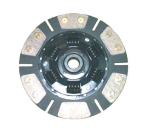 Disque d'embrayage BRATEX (5 patins métal fritté amorti 8 ressorts) pour Renault Clio 3 RS 2.0 16V