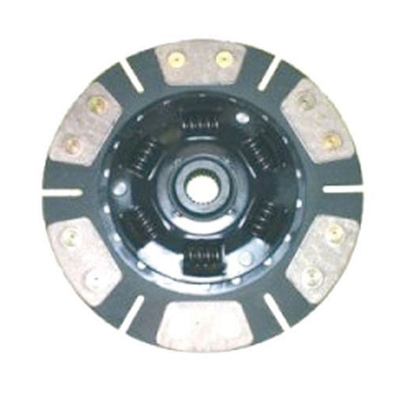 Disque d'embrayage BRATEX (5 patins métal fritté amorti 8 ressorts) pour Renault Clio 3 RS 2.0 16V