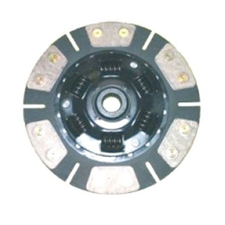 Disque d'embrayage BRATEX (5 patins métal fritté amorti 8 ressorts) pour Renault Clio 3 RS 2.0 16V